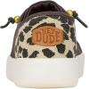 imageHey Dude Womens Cody Crafted Mix  Womens Shoes  Women Slipon Sneakers  Comfortable ampamp LightWeightLeopard