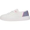 imageHey Dude Womens Cody Crafted Mix  Womens Shoes  Women Slipon Sneakers  Comfortable ampamp LightWeightEyelet White