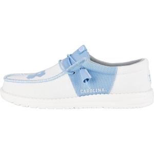 imageHey Dude Wally Mens Shoes Mens Slipon Loafers Comfortable ampamp LightWeightUnc WhiteBlue