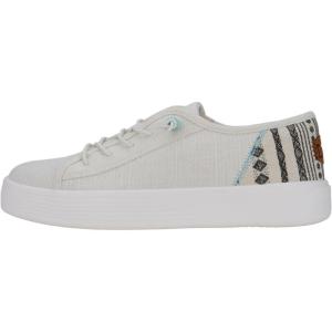 imageHey Dude Womens Cody Crafted Mix  Womens Shoes  Women Slipon Sneakers  Comfortable ampamp LightWeightBaja Cream
