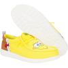 imageHEYDUDE X Spongebob Mens Slipon Loafers Comfortable ampamp LightWeightBrownYellow