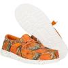 imageHey Dude Mens Wally Realtree Edge  Mens Shoes  Men Slipon Loafers  Comfortable ampamp LightWeightOrange Hunting Camo