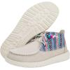 imageHey Dude Womens Wendy Mid Boho Mix Baja Grey Size 8  Womens Shoes  Women Slipon Loafers  Comfortable ampamp LightWeight
