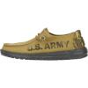 imageHey Dude Wendy US Armed Forces Navy Army Womens Shoes Womens Slipon Loafers Comfortable ampamp LightWeightGeenCamo