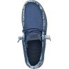 imageHey Dude Wally US ArmyNavy Mens Shoes Mens Slipon Loafers Comfortable ampamp LightWeightBlue Camo