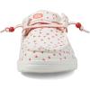 imageHey Dude Wendy Hearts  Loafers for Women  Textile Upper  Flex and Fold Technology  Textile LiningWhiteRed