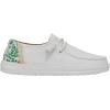 imageHey Dude Womens Wendy Stretch  Womens Shoes  Womens Slip On Shoes  Comfortable ampamp LightWeightLilium White