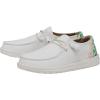 imageHey Dude Womens Wendy Stretch  Womens Shoes  Womens Slip On Shoes  Comfortable ampamp LightWeightLilium White