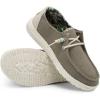 imageHey Dude Womens Wendy Stretch  Womens Shoes  Womens Slip On Shoes  Comfortable ampamp LightWeightNatural Rosemary