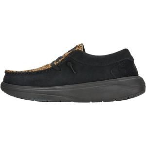 imageHEYDUDE Wendy COMF Luxe Black Size 8 Womens Shoes Womens Slipon Loafers Comfortable ampamp LightWeight