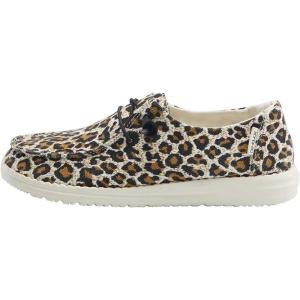 imageHey Dude Womens Wendy Stretch  Womens Shoes  Womens Slip On Shoes  Comfortable ampamp LightWeightCheetah
