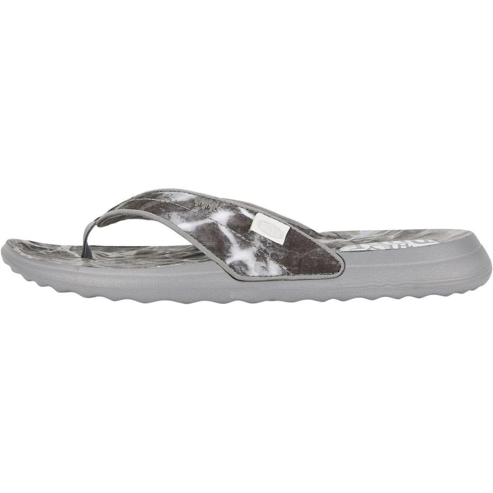 imageHey Dude Womens Christi Flip Mossy Oak Elements  Womens Shoes  Women Slipon Sandals  Comfortable ampamp LightWeightGrey Multi