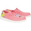imageHEYDUDE X Spongebob Womens Slipon Loafers Comfortable ampamp LightWeightPinkGreen