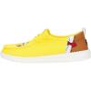 imageHEYDUDE X Spongebob Womens Slipon Loafers Comfortable ampamp LightWeightBrownYellow