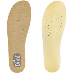 imageHey Dude Mens Micro Suede Insoles Tan Size 8  Mens Shoes  Men Slipon Insoles  Comfortable ampamp LightWeightMicro Mesh Tan