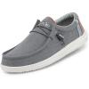 imageHey Dude Mens Wally Funk  Mens Shoes  Mens Lace Up Loafers  Comfortable ampamp LightWeightCobalt