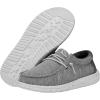imageHey Dude Boys Wally Linen ShoesLight Grey