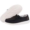imageHey Dude Girls Wendy Youth ShoesLinen Black