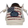 imageHey Dude Mens ShoesPatriotic Off White