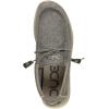 imageHey Dude Mens Wally Chambray  Mens Loafers  Mens Slip On Shoes  Comfortable ampamp LightWeightSage