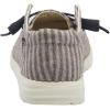 imageHey Dude Mens Wally Loafer Multiple Colors  Mens Shoes  Mens Lace Up LoafersGrey Stripes