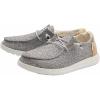 imageHey Dude Mens Wally Loafer Multiple Colors  Mens Shoes  Mens Lace Up LoafersGreyYellow