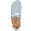 imageHey Dude Mens Wally Loafer Multiple Colors  Mens Shoes  Mens Lace Up LoafersLight Denim