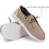 imageHey Dude Mens Wally Loafer Multiple Colors  Mens Shoes  Mens Lace Up LoafersNougat