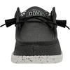 imageHey Dude Mens Wally Wash  Mens Shoes Lace Up Loafers Comfortable ampamp LightWeightBlack