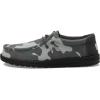 imageHey Dude Mens Wally Washed Camo  Mens Shoes  Men Slipon Loafers  Comfortable ampamp LightWeightTotal Black