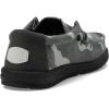 imageHey Dude Mens Wally Washed Camo  Mens Shoes  Men Slipon Loafers  Comfortable ampamp LightWeightTotal Black