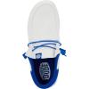 imageHey Dude Mens WallyTri Varsity Sport Mesh  Mens Shoes  Men Slipon Loafers  Comfortable ampamp LightWeightWhiteBlue