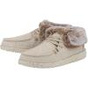 imageHey Dude Womens Britt  Womens Shoes  Womens Lace Up Boots  Comfortable ampamp LightWeightLeo Silver