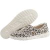 imageHey Dude Womens Misty Multiple Colors ampamp Sizes  Womens Loafers  Womens Slip On Shoes  Comfortable ampamp LightWeightCheetah Grey