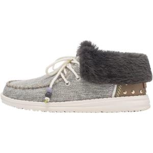imageHey Dude Womens Britt Shoes Multiple ColorsArizon Grey Asphalt