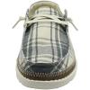 imageHey Dude Mens Wally Loafer Multiple Colors  Mens Shoes  Mens Lace Up LoafersPlaid Grey