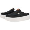 imageHey Dude Womens Austin Lift Classic  Womens Shoes  Women Slipon Loafers  Comfortable ampamp LightWeightBlack Leather