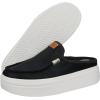 imageHey Dude Womens Austin Lift Classic  Womens Shoes  Women Slipon Loafers  Comfortable ampamp LightWeightBlack Leather