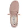 imageHey Dude Womens Wendy Linen  Womens Shoes  Womens Lace Up Loafers  Comfortable ampamp LightWeightStretch Fleece Sepia Rose
