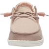 imageHey Dude Womens Wendy Linen  Womens Shoes  Womens Lace Up Loafers  Comfortable ampamp LightWeightStretch Fleece Sepia Rose