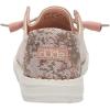 imageHey Dude Womens Wendy Linen  Womens Shoes  Womens Lace Up Loafers  Comfortable ampamp LightWeightStretch Fleece Sepia Rose
