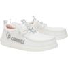 imageHEYDUDE Wally Collegiate Whites Mens Shoes Mens Slipon Loafers Comfortable ampamp LightWeightLouisville Cardinals WhiteRed
