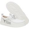 imageHEYDUDE Wally Collegiate Whites Mens Shoes Mens Slipon Loafers Comfortable ampamp LightWeightTexas Longhorns Burnt OrangeWhite