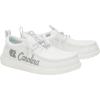 imageHEYDUDE Wally Collegiate Whites Mens Shoes Mens Slipon Loafers Comfortable ampamp LightWeightUnc Tarheels WhiteLight Blue