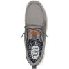 imageHEYDUDE Wally Drift Classic Mens Shoes Mens Slipon Loafers Comfortable ampamp LightWeightMesh Monument Grey