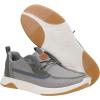 imageHEYDUDE Wally Drift Classic Mens Shoes Mens Slipon Loafers Comfortable ampamp LightWeightMesh Monument Grey