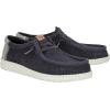 imageHEYDUDE Wally Jute Mens Shoes Mens Slipon Loafers Comfortable ampamp LightWeightBlackGranite Grey