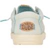 imageHEYDUDE Wally Jute Mens Shoes Mens Slipon Loafers Comfortable ampamp LightWeightCloud BlueDawn Blue