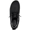 imageHEYDUDE Wally Mid Stretch Pull on Boots Comfortable ampamp LightWeightBlackWhite