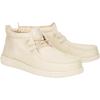imageHEYDUDE Wally Mid Stretch Pull on Boots Comfortable ampamp LightWeightBone White